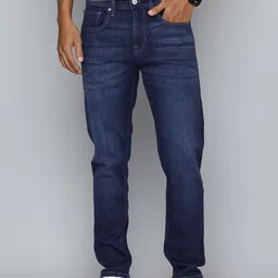 Flying Machine Men F19 Slash Slim Tapered Fit Light Fade Stretchable Jeans-picture-37
