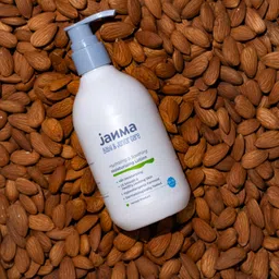Hydrating & Soothing Moisturizing Lotion | 250 ml | Janma Baby & Junior Care | Almond Oil, Organic Ghee, Avacado, Oats-image-0