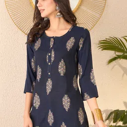 KALINI Wmen Floral Printed Regular Top image 4