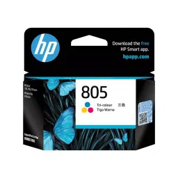 HP 805 Ink Cartridge Tri-Color Compatible With HP DeskJet Plus All-in-One (4121), 3YM72AA-image-0