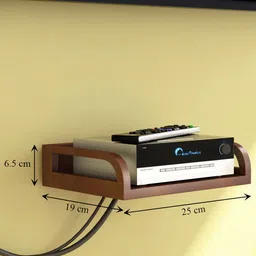 Home Sparkle Brown Set Top Box Holder image 3