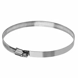 B K JAGAN & CO Petrol Pipe Hose Clamp 76.2 mm (3 Inch) Stainless Steel Silver SPRINF4 (Pack of 10 pcs) image 2