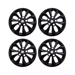 Auto Pearl Car Full Black Wheel Cover Caps 33.02 cm (13 Inch) Press Type Fitting for A Star-picture-12