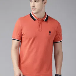 U.S. Polo Assn. Pure Cotton Slim Fit Polo T-shirt image 1