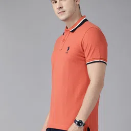 U.S. Polo Assn. Pure Cotton Slim Fit Polo T-shirt image 4
