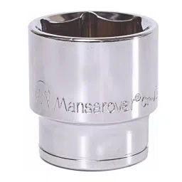 Mansarovar 19 mm Drive Bi Hex Socket Chrome Vanadium Steel Hardened and Tempered 27 mm, No.706-picture-35