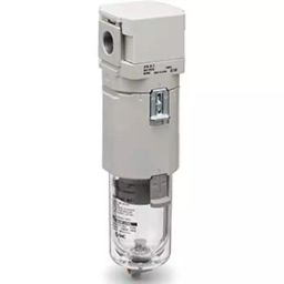 SMC Series 5 μm G 1/4 0.05MPa to 10 bar Pneumatic Filter with Auto drain, AFF20-F02-D-picture-47