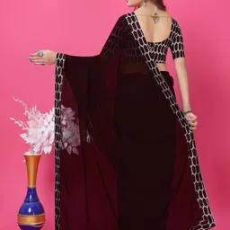 Prettyage Poly Georgette Banarasi Saree image 2