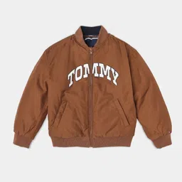 Tommy Hilfiger Boys Brand Logo Bomber Jacket-image-25