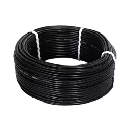 GVD 16 sq mm 2 Core Twin Flat Flame Retardant Low Smoke Halogen Cable Black 90 m image 3