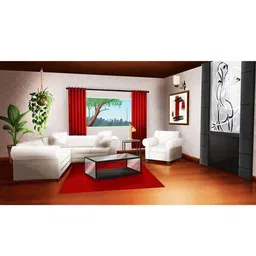 SOMIL Gold Glass Cylinder Printed Wall Lamps image 4