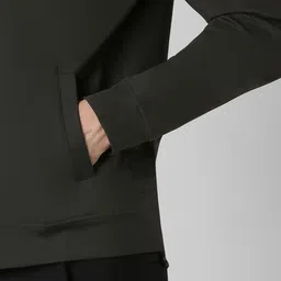 Van Heusen Flex Men Solid Mock Collar Sporty Jacket image 5