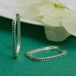 Studio Voylla Contemporary Hoop Earrings-picture-39