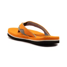 Beanz Striped Flip Flops - Orange & Grey image 5