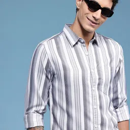 HERE&NOW Striped Casual Shirt-picture-24