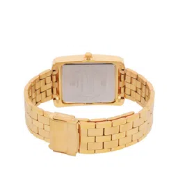 Sonata Men White & Gold-Toned Analogue Watch image 3
