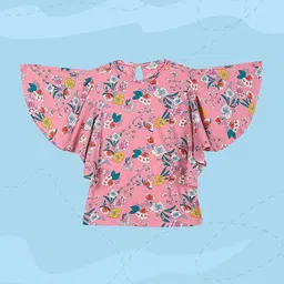 u.s. polo assn. kids U S Polo Assn Kids Pink Regular Top image 1