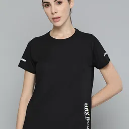 HRX by Hrithik Roshan Women Typography Printed T-shirt image 3