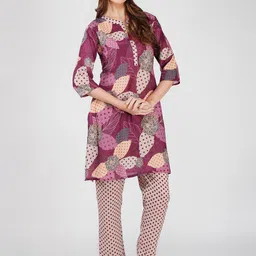 Bindigasm Printed Tunic With Trouser image 4