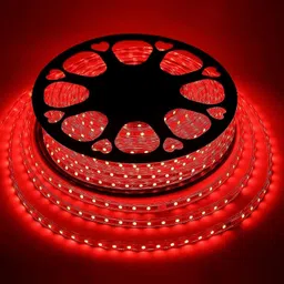 pesca 360 LEDs 5 m Red Steady String Rice Lights image 2