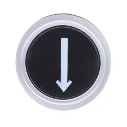 RS PRO Push Button Head Black Spring Return 22 mm Cutout IP65, 1881139 image 3