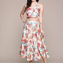 Label Ritu Kumar Women Printed Co-Ords-picture-39