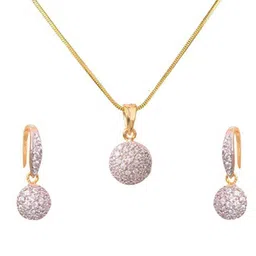 Global Ecom Women Alloy Artificial Stones Mangalsutra Jewellery Set-picture-27