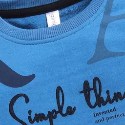 Ginie Boys Typography Printed Sweatshirt image 3