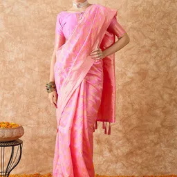 Suha Woven Design Zari Art Silk Banarasi Saree-picture-20