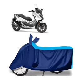 Auto Pearl Two Wheeler Cover for Honda Forza 300 - Cyan, Blue-picture-13