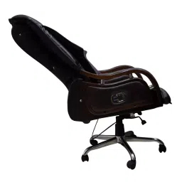 Divano Modular Big Boss Leatherette Black High Back Recliner Office Chair DM 109 image 3