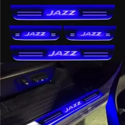 SCA Blue LED Door Sill Plate for Honda Jazz All Model (Set of 4)-picture-32