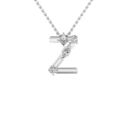 SHINE ETERNAL Lab Grown Diamond "Z" Alphabet Diamond Pendant-picture-22