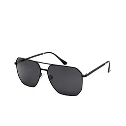 HASHTAG EYEWEAR Unisex Oversized Sunglasses with Polarised and UV Protected Lens-picture-39