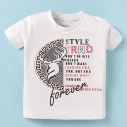 Rikidoos Full Sleeves Textured Blazer With Typography Printed Tee & Pant - Dusty Pink & Dark Grey image 2