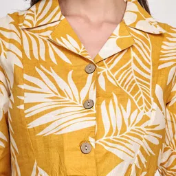 Frempy Tropical Print Maternity A-Line Maxi Dress image 2