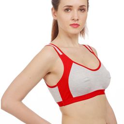 Samvar Multi Cotton Non-Wired Non Padded Minimizer Bra-picture-32