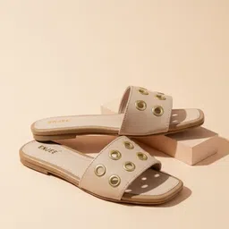 Enjee Women Open Toe Flats image 4