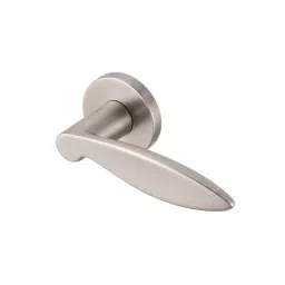Ebco Mortise Door Handle Brass Zen On Rose 1 Brushed Nickel Finish and ⌀50 mm Keyhole, MDHBZ-KH50-R1-NB-picture-21