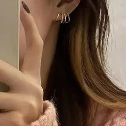 ONUYX Contemporary Ear Cuff Earrings image 2