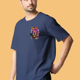 Wear Your Opinion Men Graphic Printed Round Neck Cotton Relaxed Fit T-shirt image 4