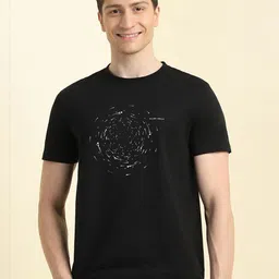 Allen Solly Men Printed Slim Fit T-shirt-picture-50