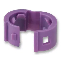 PANDUIT Cable Clips CABLE CLIP, PATCH CORD, VIOLET, PK25, PCBANDVL-Q (Pack of 25)-picture-27