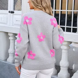 JC Mode Women Floral Printed Pullover image 5