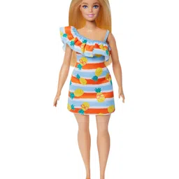 Barbie Blonde Hair Doll Who Loves the Ocean & Recycled Plastics Multicolour - Height 29 cm-picture-10