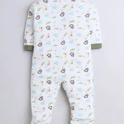 KIDIWAV Infants Printed Cotton V-Neck Rompers image 2