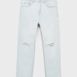 Mango Kids Boys Straight Fit Ribbed Jeans-image-13