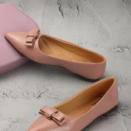 longwalk Pointed Toe Designer Heel Bellies For Women-picture-14