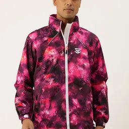 Sports52 wear Printed Hooded Rain Jacket-image-68