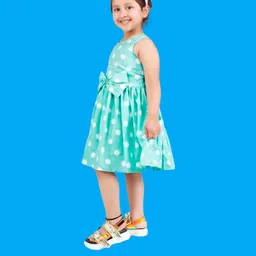 Alisha Moda Polka Dot Print Crepe Fit & Flare Dress image 2